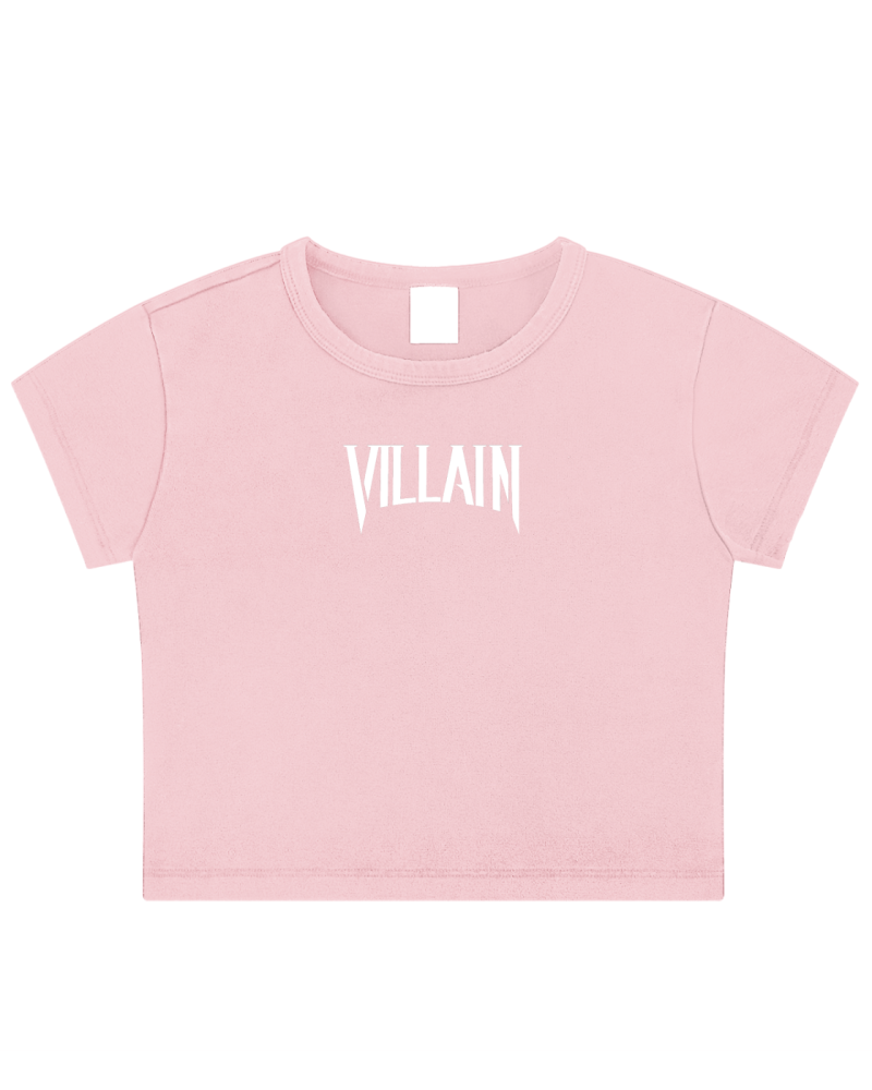 Pink Villain Crop Top