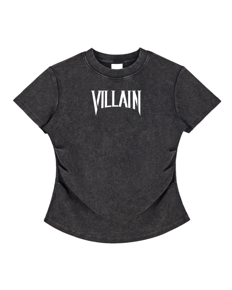 Black Villain Wash Women's Tee