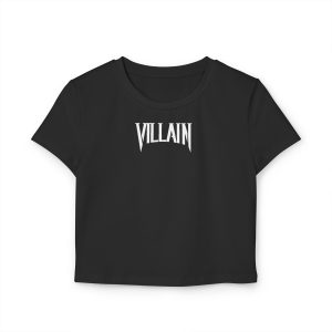 Black Villain Baby Tee